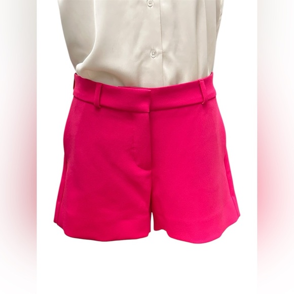 THE KOOPLES Shorts Slit Zoom Bright Pink Size 36 EU Size 26 US Women $185 NWT - Picture 7 of 15